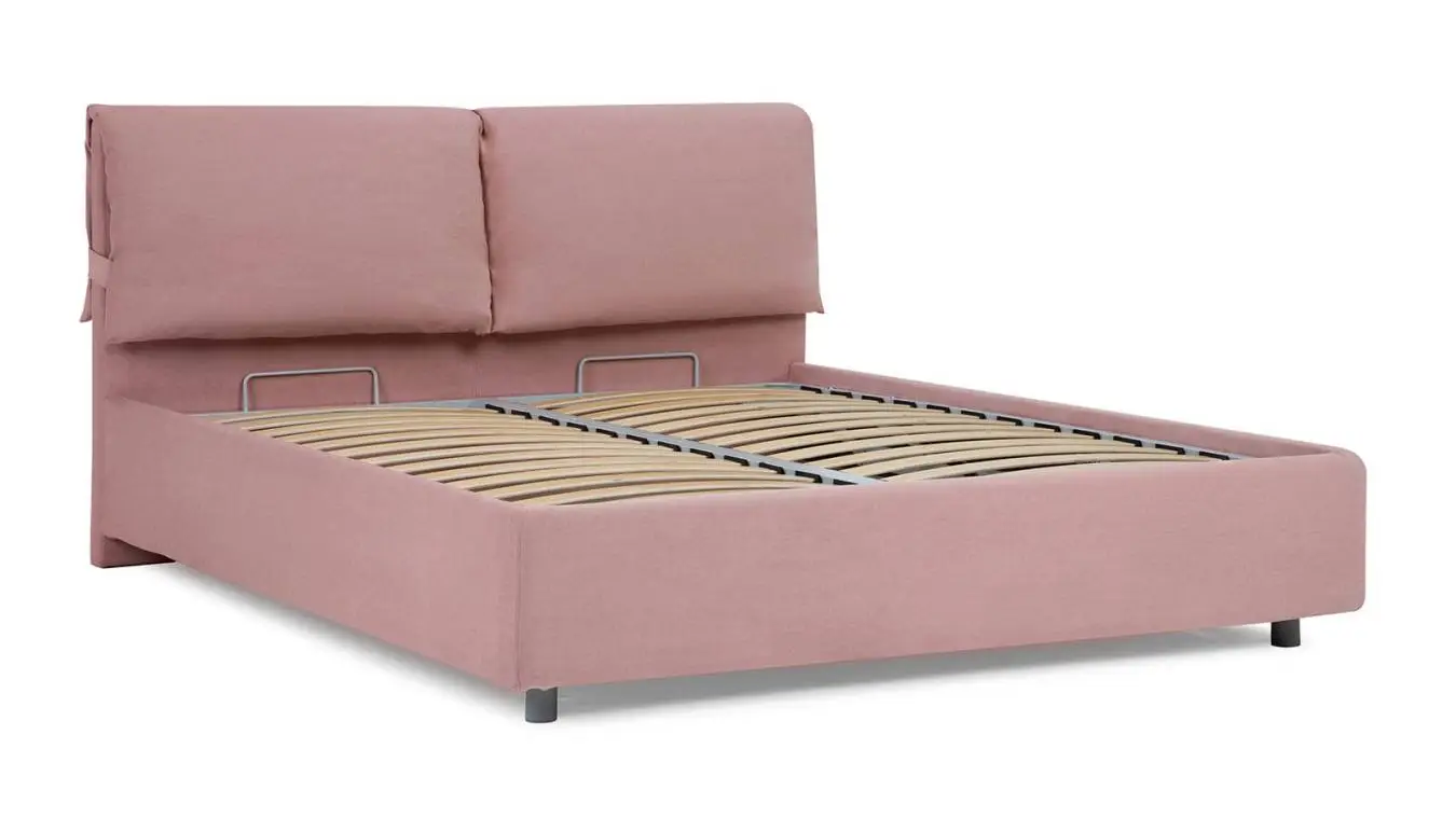 Мягкая кровать Milana New I с подушками для изголовья Askona фотография товара - 7 - большое изображение
